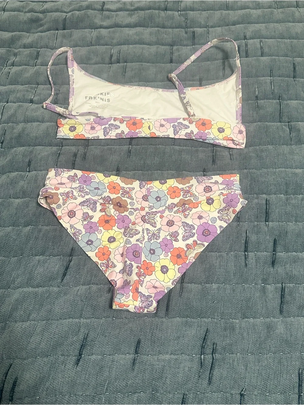 Frankie's Bikinis Mariposa Floral Butterfly Swimwear Set